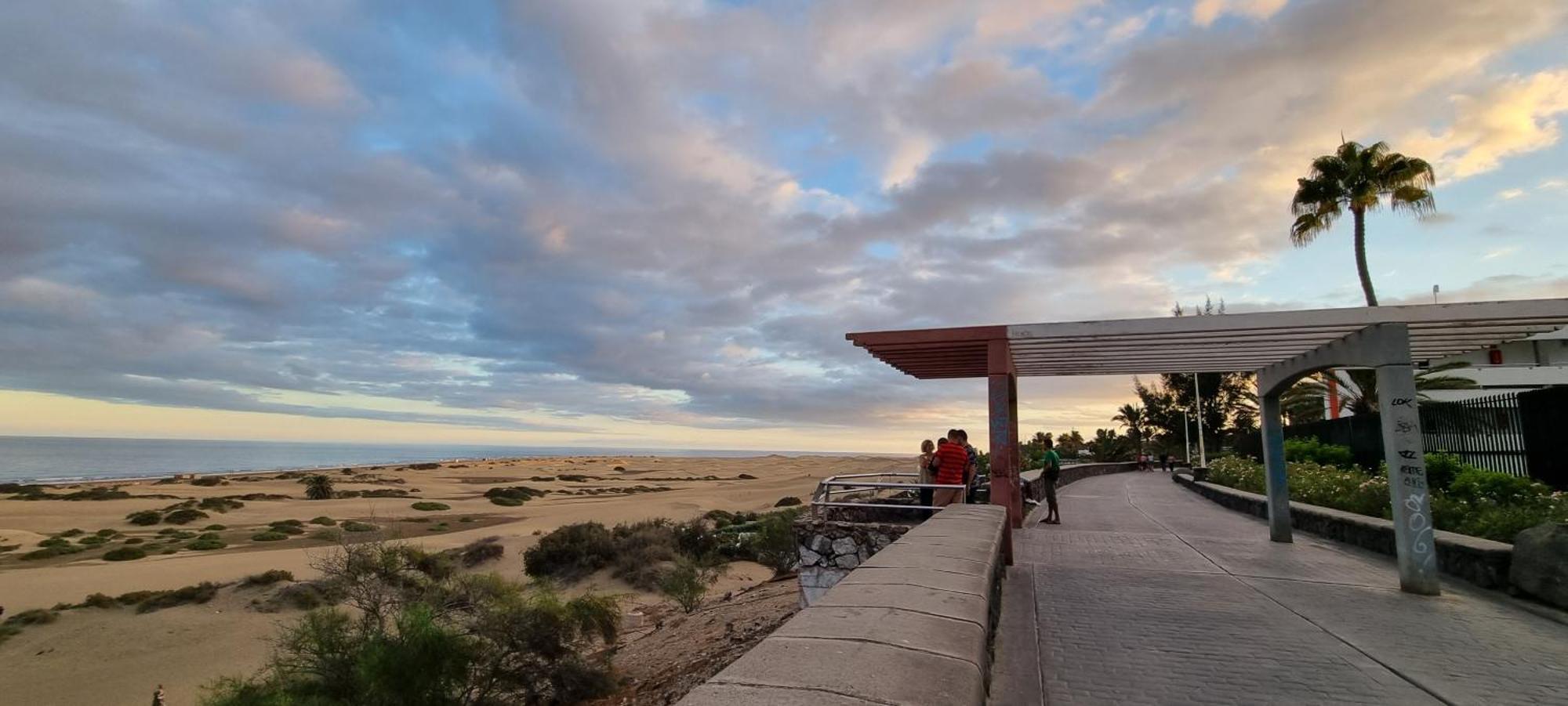 Apartment With Sea View Close To Dunes Of Playa Del Ingles San Bartolomé Ngoại thất bức ảnh