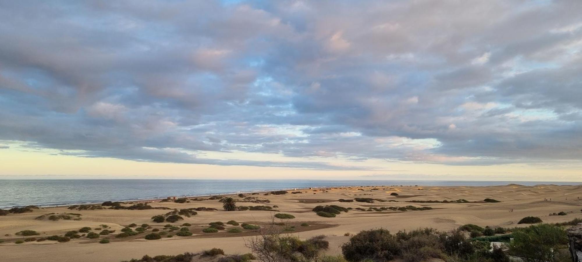 Apartment With Sea View Close To Dunes Of Playa Del Ingles San Bartolomé Ngoại thất bức ảnh